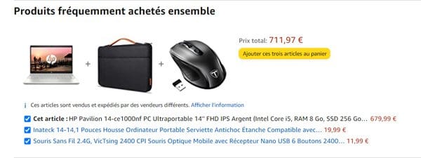 cross selling up selling amazon contenu dynamique booster ses ventes